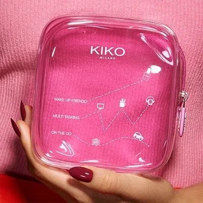 Косметичка KIKO MILANO рожева KML1275 фото