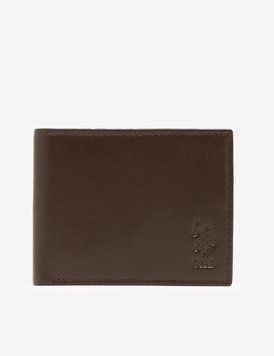 Чоловіче Портмоне U.S. Polo Assn. Dorchester Hor. Wallet коричневий 27A274-A00A фото