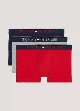 Набір трусів боксерів Tommy Hilfiger (7114439124658) Essential Luxe Stretch Trunk 3-Pack S комбіновані 881617227 фото