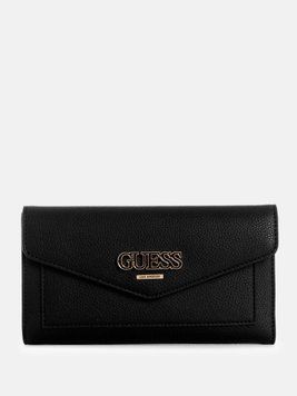 Гаманець жіночий Guess Barnaby Clutch Wallet чорний 551421715 фото