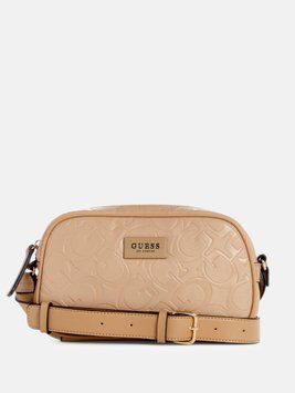 Сумка крос-боді жіноча GUESS (190231887270) corapeake logo mini crossbody бежева 51256612 фото