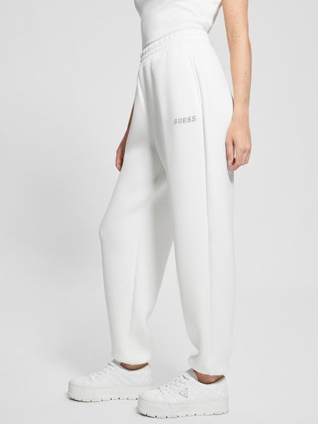 Спортивні жіночі джогери Guess (193286149113) Eco Cecilia Scuba S білі V4BB13K7UW2 фото