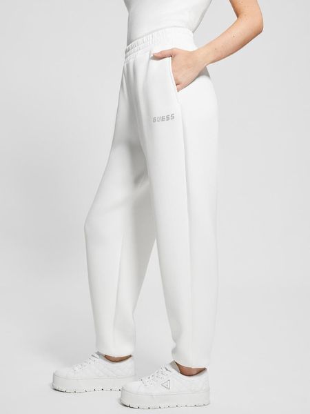 Спортивні жіночі джогери Guess (193286149113) Eco Cecilia Scuba S білі V4BB13K7UW2 фото