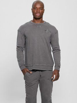 Реглан чоловічий Guess Gondour Layered Patch S сірий Z5RI09I3Z14 фото